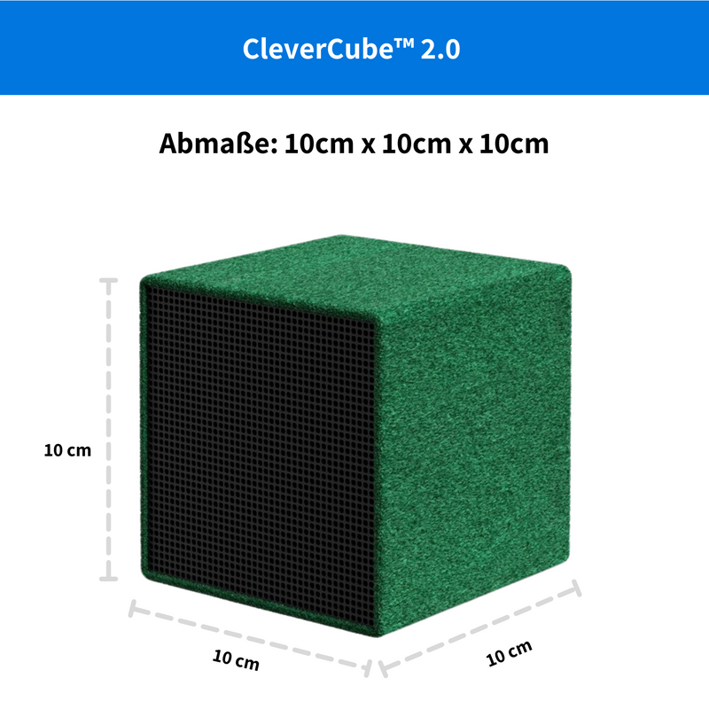 Aktiv Kohle Filter Wasser Abmaße 10x10x10